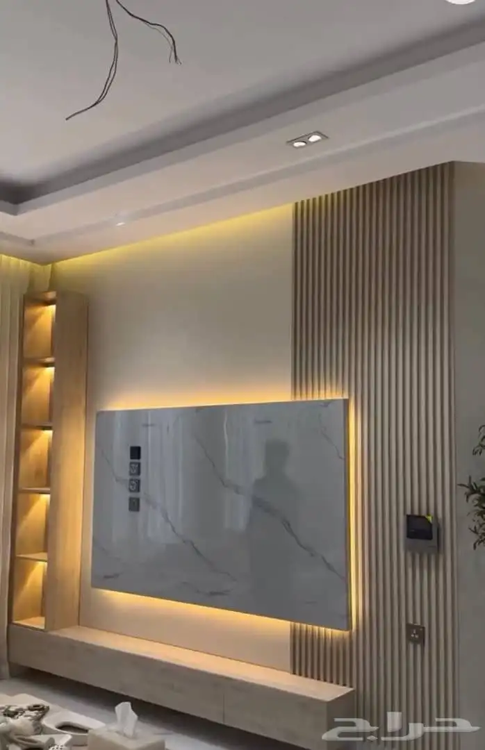 بديل ارخام بديل اشيبورد بديل الخشب شاشات رفوف مريات مكه 25