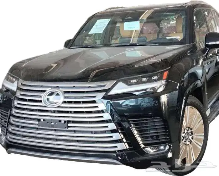 لكزس LX600.BBموديل 2025 بنزين حبه فقط لون اسود 1