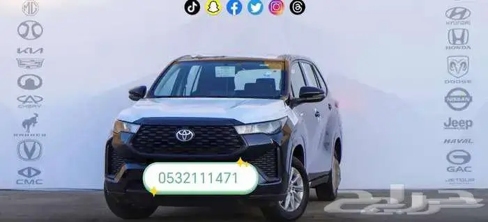 تويوتا انوفا GL هايبرد كحلي لوحات 2024 0
