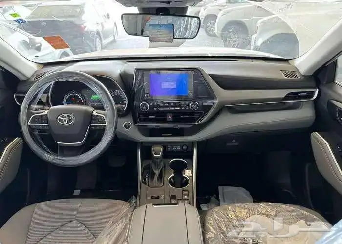 تويوتا هايلاندر نص فل GLE سعودي 2025 هايبرد اصفار 7