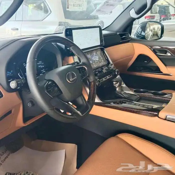 لكزس LX600.BBموديل 2025 بنزين حبه فقط لون اسود 14