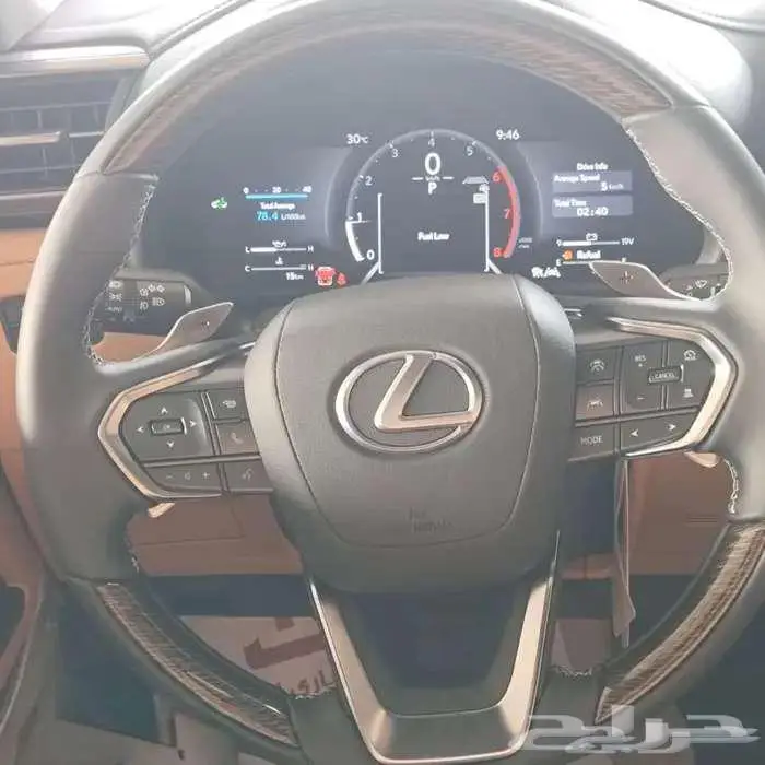 لكزس LX600.BBموديل 2025 بنزين حبه فقط لون اسود 13