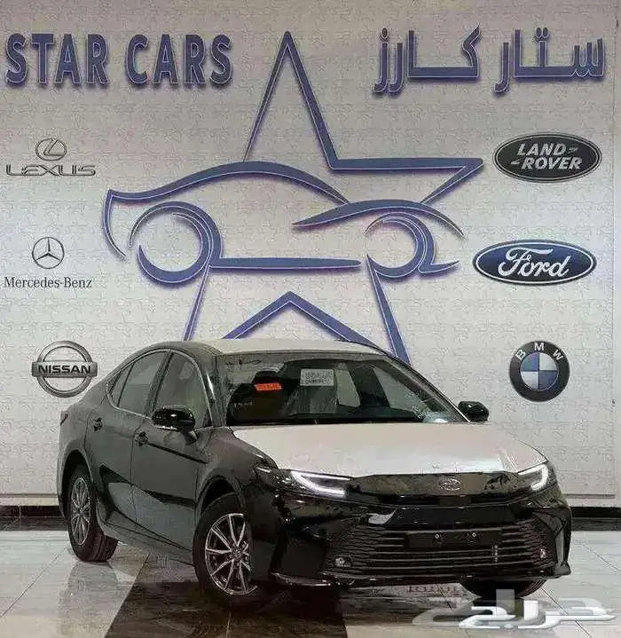 كامري 2025 E استاندر بنزين اسود سعودي اصفار 0