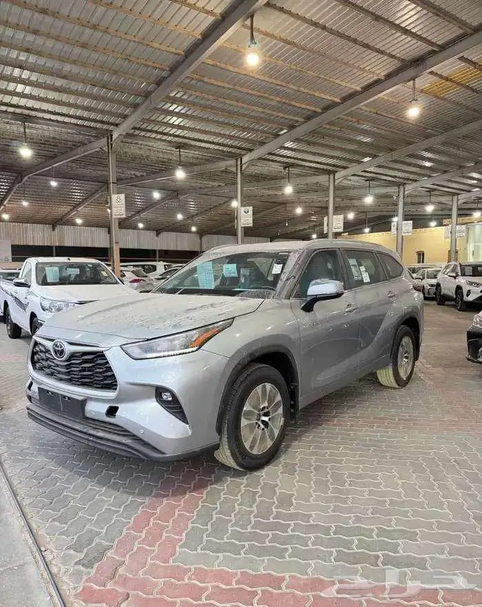 تويوتا هايلاندر نص فل GLE سعودي 2025 هايبرد اصفار 9