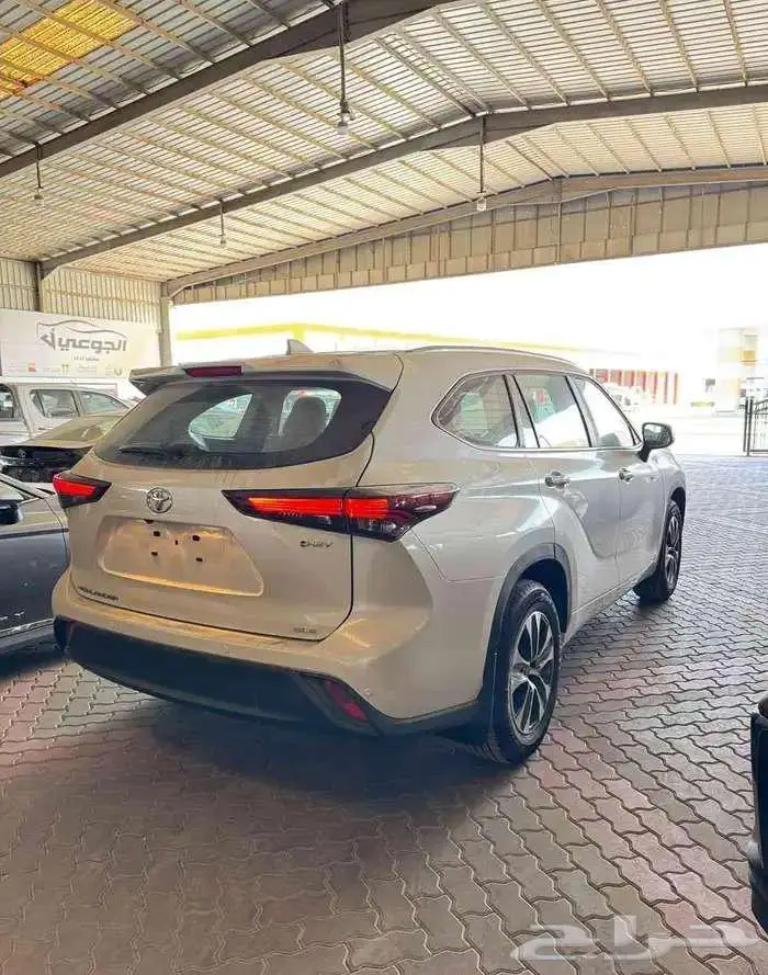 تويوتا هايلاندر نص فل GLE سعودي 2025 هايبرد اصفار 2