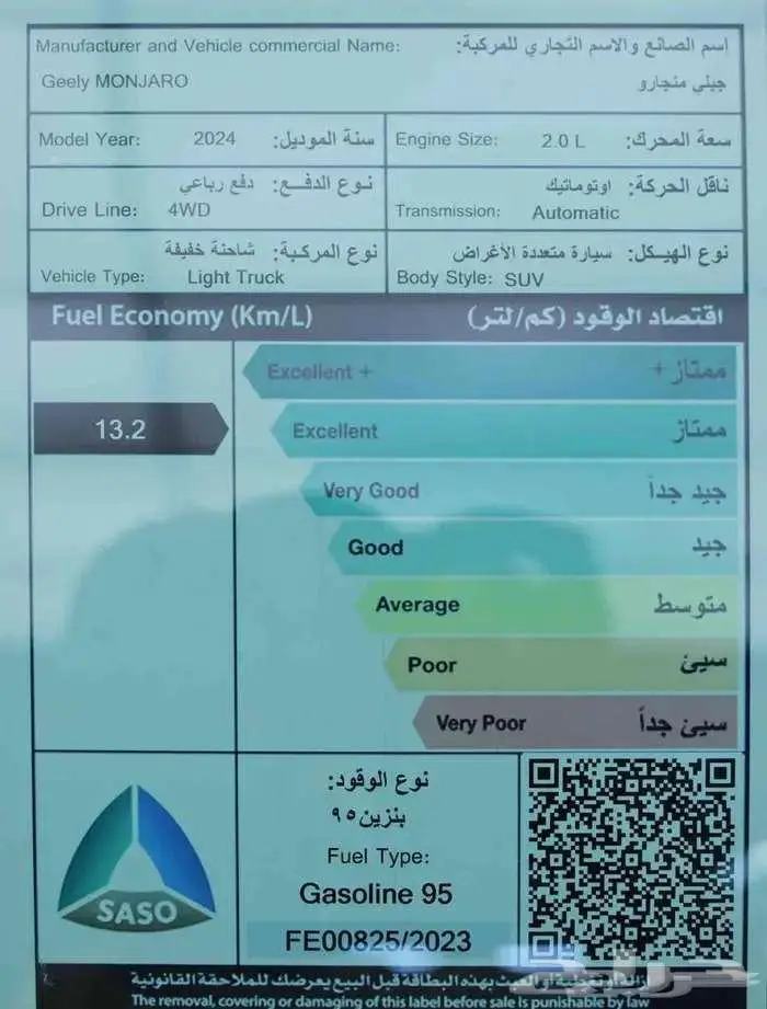 جيلي مونجارو فل كامل بلس 2024 5