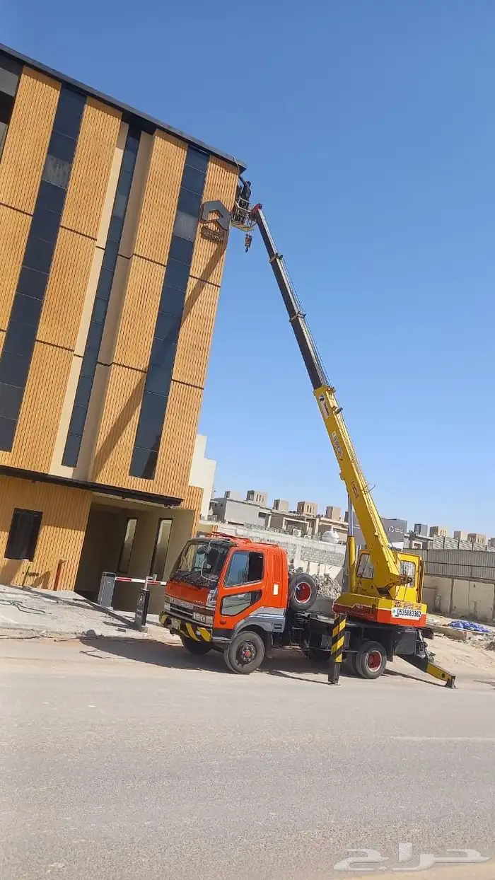 رافعه ونش و كرين سبعة وسطحه ثلاثه طن ايجار يوميات مشاوير 4
