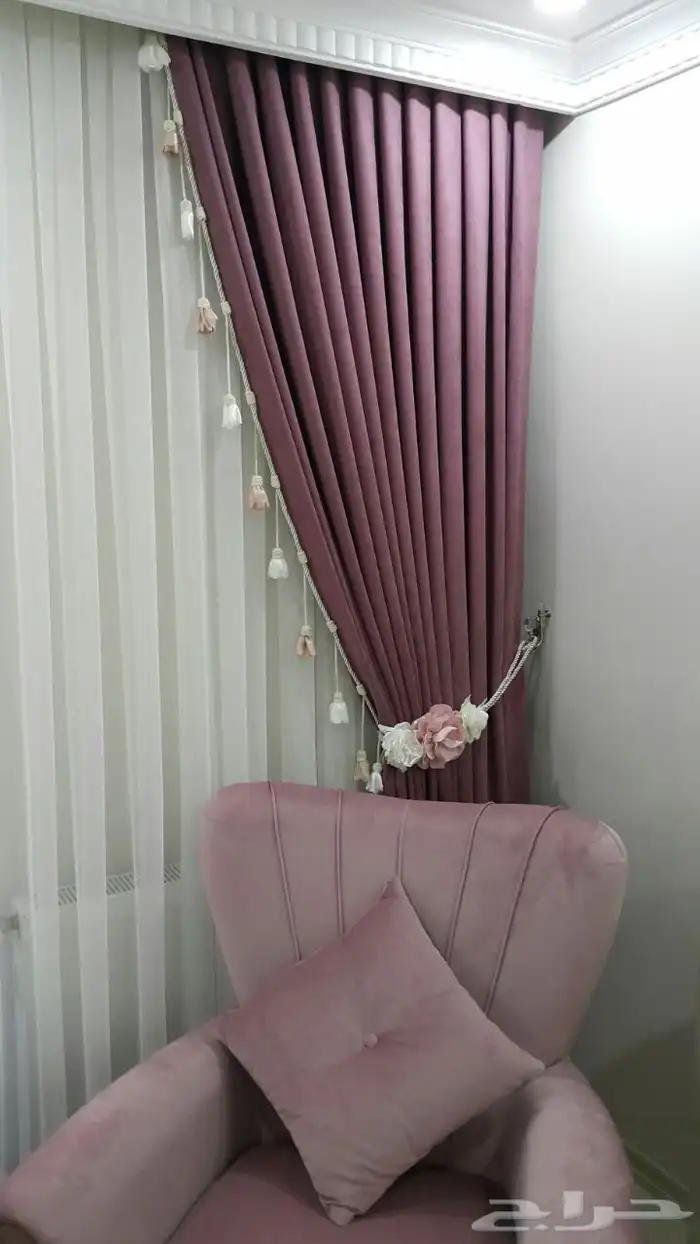 كنبات وستائر وبكسات نوم. المظيليف 7