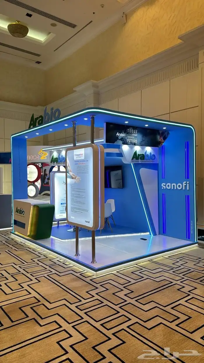 بوث بوثات تفصيل تجهيز تصنيع على حسب التصميم 3