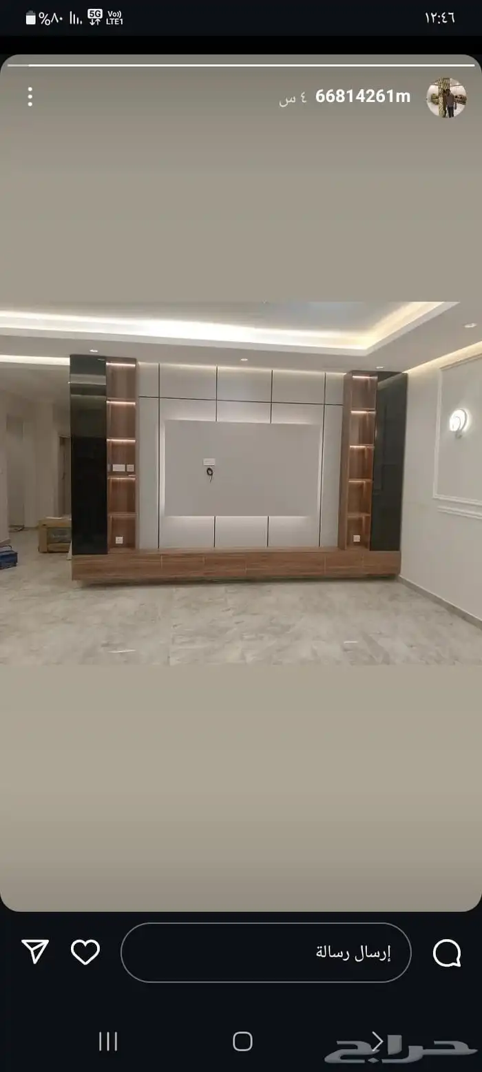 مكتبه شاشه ديكور داخلي 0