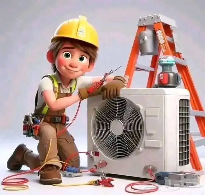 فني صيانة مكيفات وغسيل اسبليت تعبئه الفريون امريكي 0