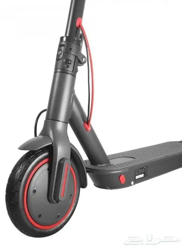 سكوتر الكهربائي شاومي مع مساعدات بالحجم الكبير 5