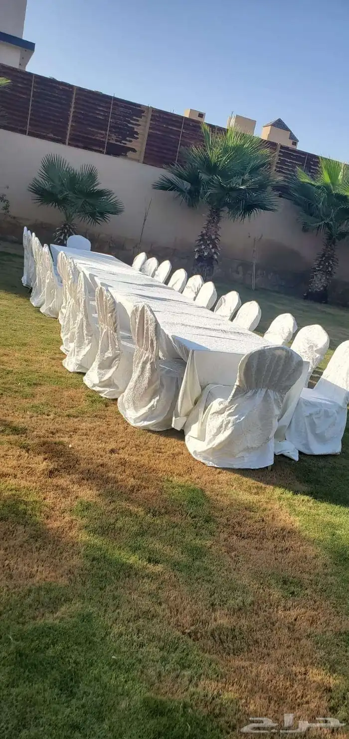 كراسي طاولات طعام خيمة 3