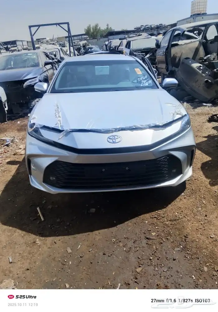 يوجد لدينا تشليح قطع غيار كامري 2025 ومتوفرين جميع القطع الأ 2