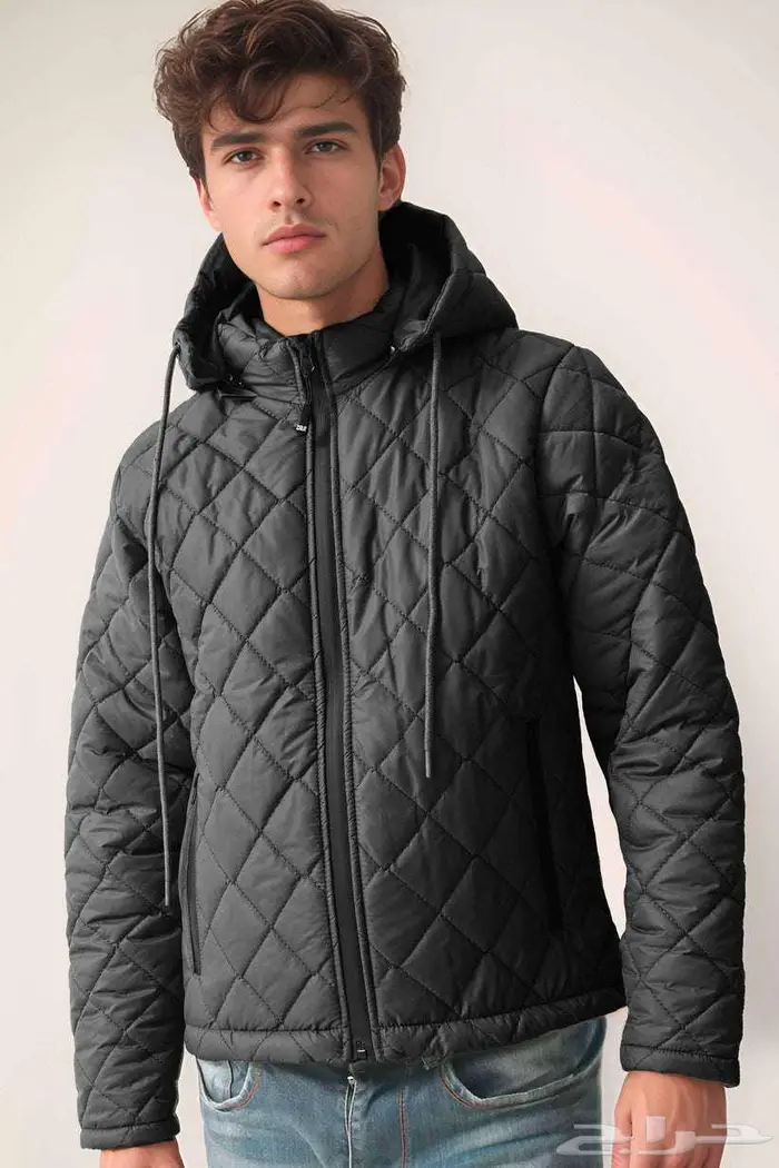 الرجال سترة مقنعة Men s Puffer Hooded Jacket 0