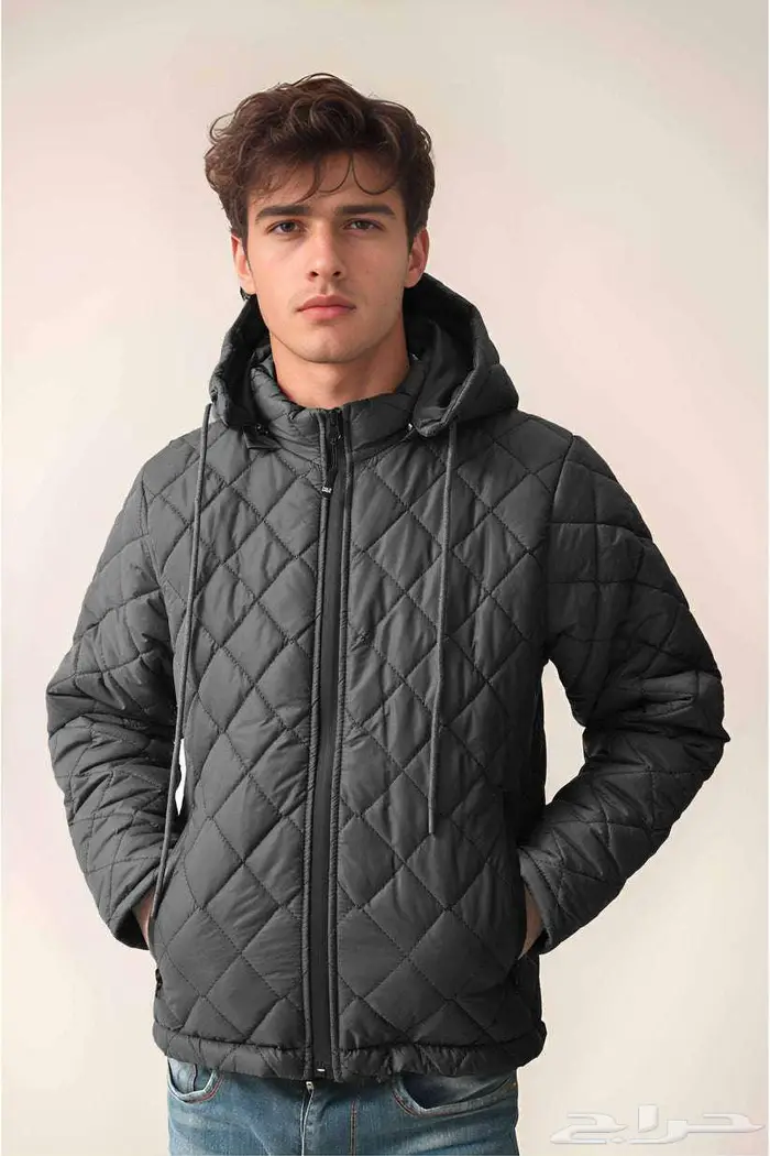 الرجال سترة مقنعة Men s Puffer Hooded Jacket 1