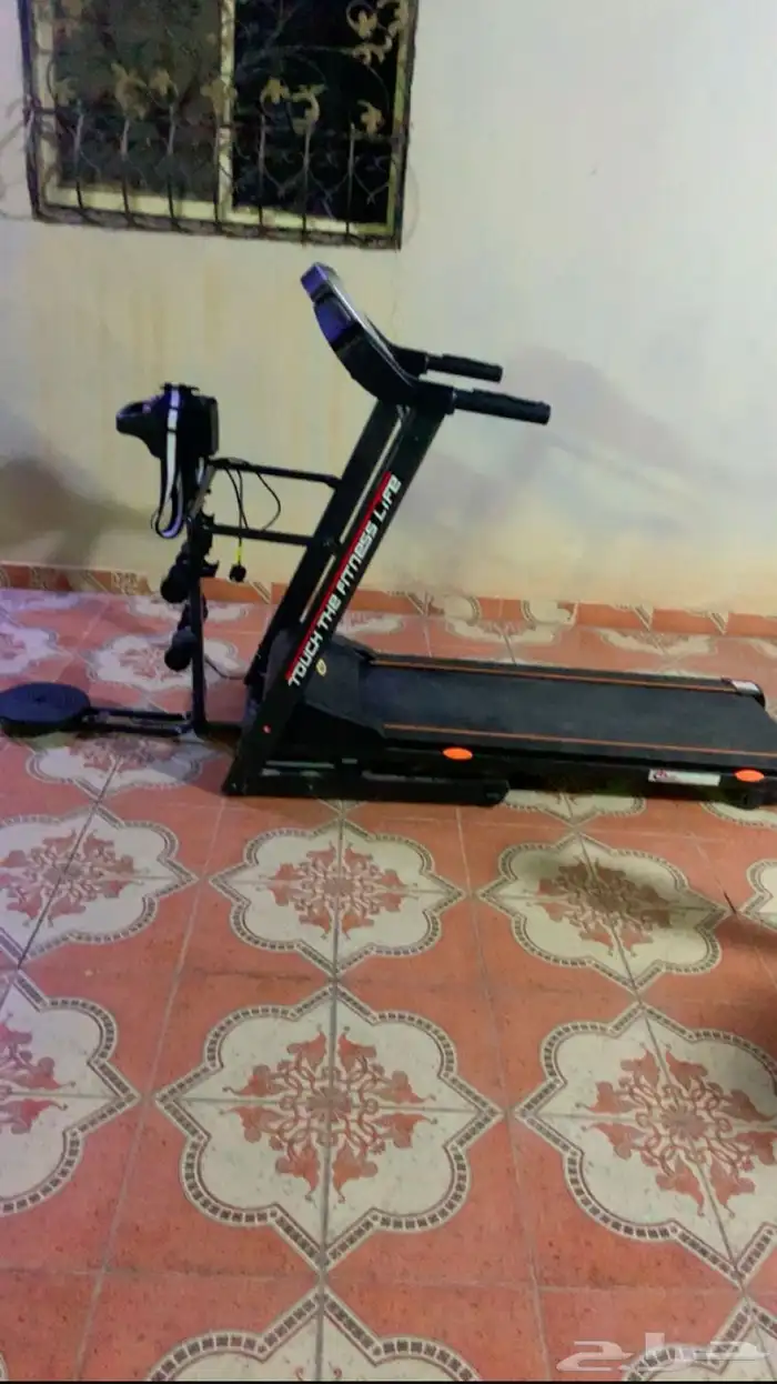 جهاز سير رياضي كهربائي مع جهاز مساج كهربائي السعر 700ريال 2