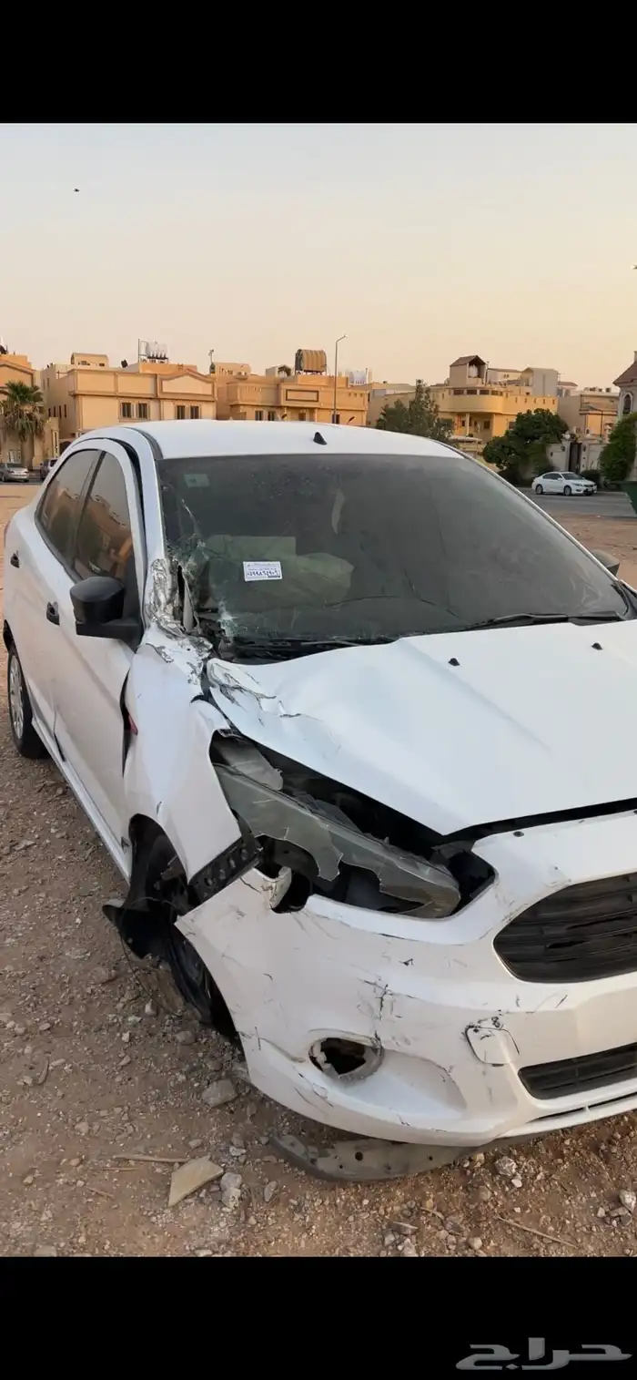 فورد فيجو 2017 مصدوم 0