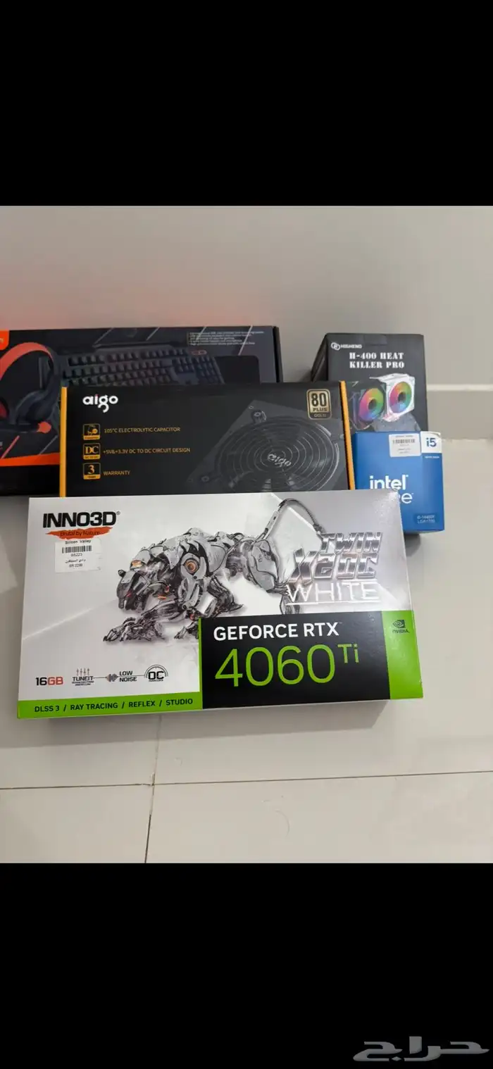 PC قيمنق RTX 4060 Ti نظيف 1