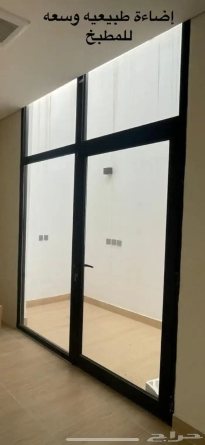 1- باب ألمنيوم ( زجاج عازل ) 2- فرن أربع عيون( ويربول ) 0