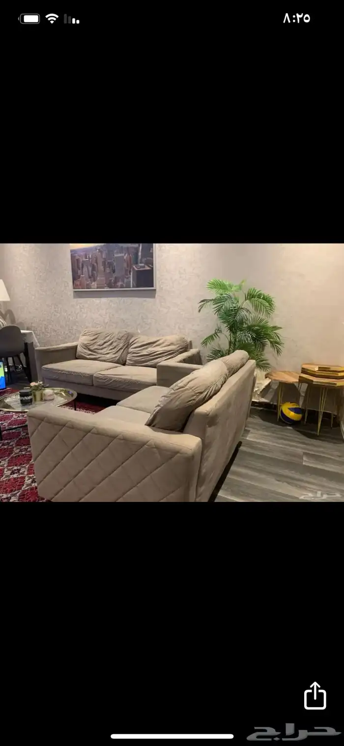 كنب من هوم سنتر للبيع 2