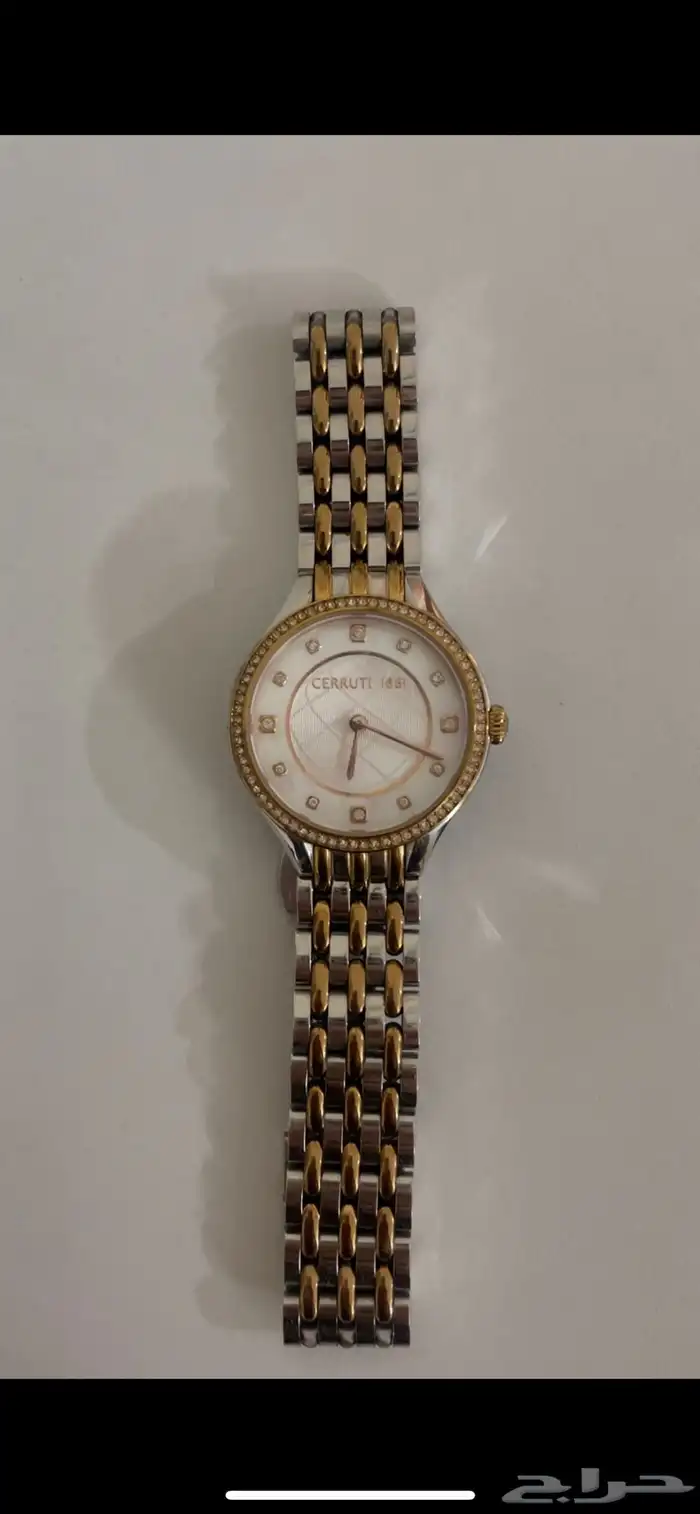 ساعه شيروتي Cerruti 1881 اصليه مستعمله نظيف 0