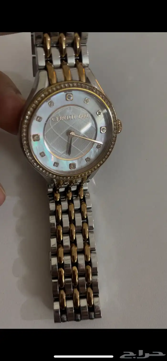 ساعه شيروتي Cerruti 1881 اصليه مستعمله نظيف 2