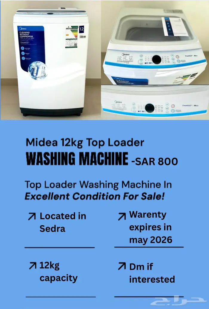 Washing Machine - balance of warranty still applies 0