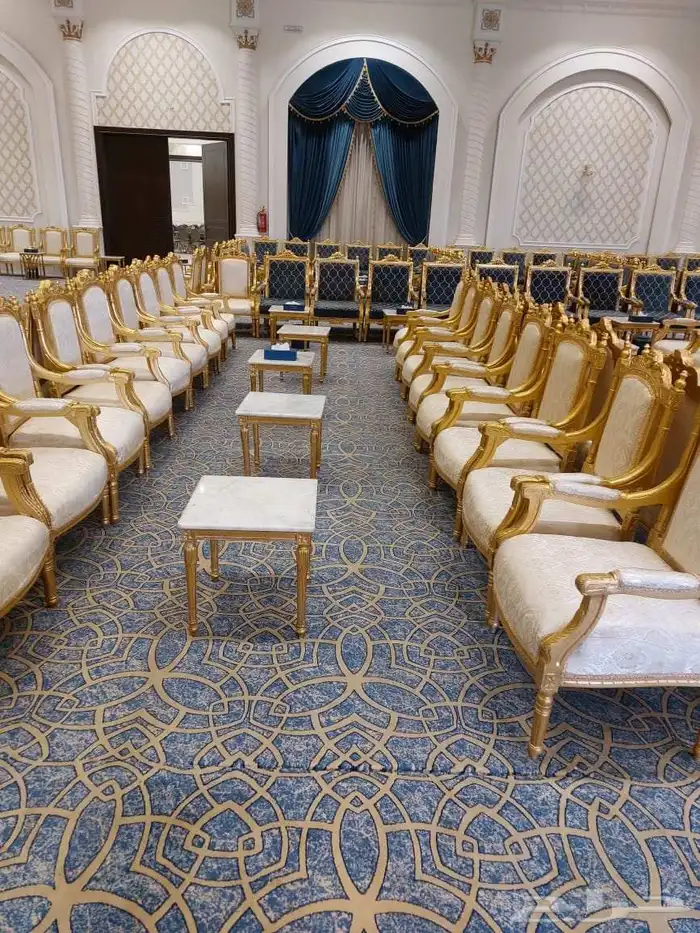 تاجير كراسي ملكي وكنب فردي وكنب ثلاثي وجلسات شعبيه وفرشات مل 4