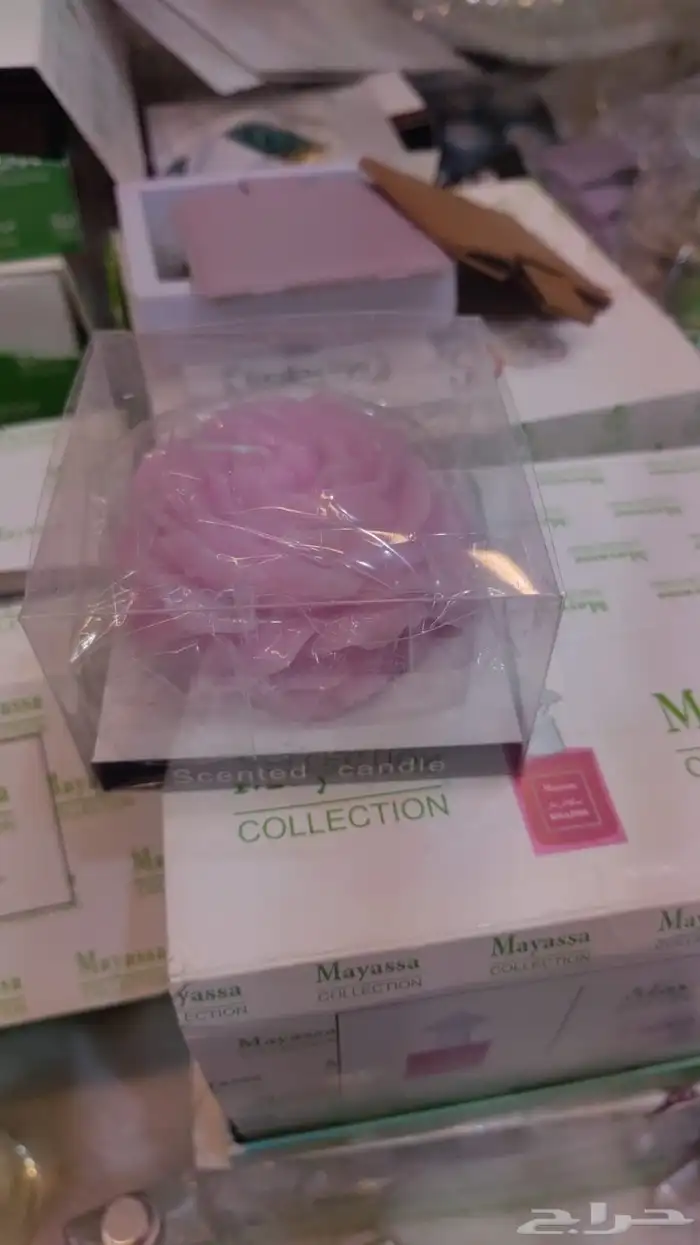 شموع توزيعات مع الثيم حسب الطلب 17