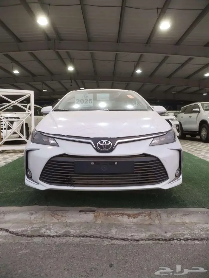 تويوتا - كورولا - ابيض 2025 1