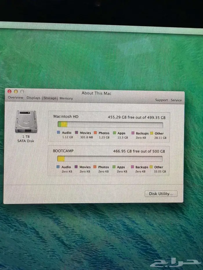 للبيع  آي ماك 27 بوصة Apple iMac 27-inch (Model 14 2) 5