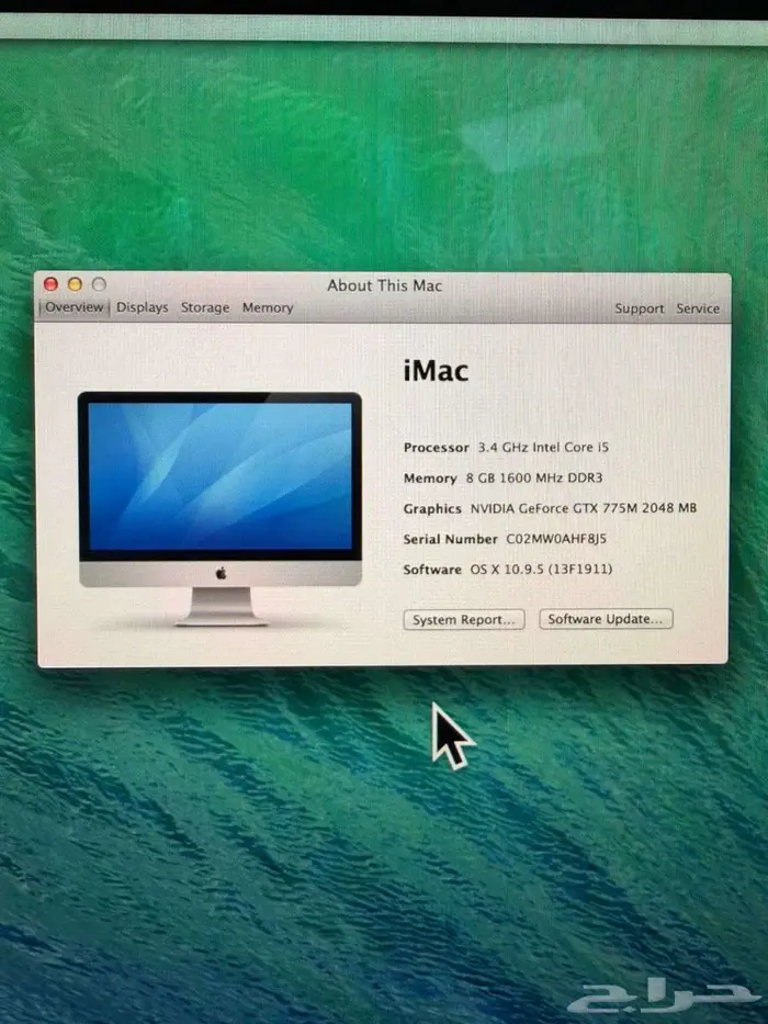 للبيع  آي ماك 27 بوصة Apple iMac 27-inch (Model 14 2) 6