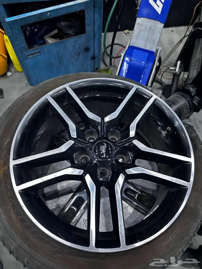 جنوط موستنج مقاس 18x8 تركب على جميع الموديلات 2