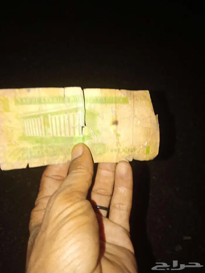 ريال من عهد الملك عبدالله قديم مره 1