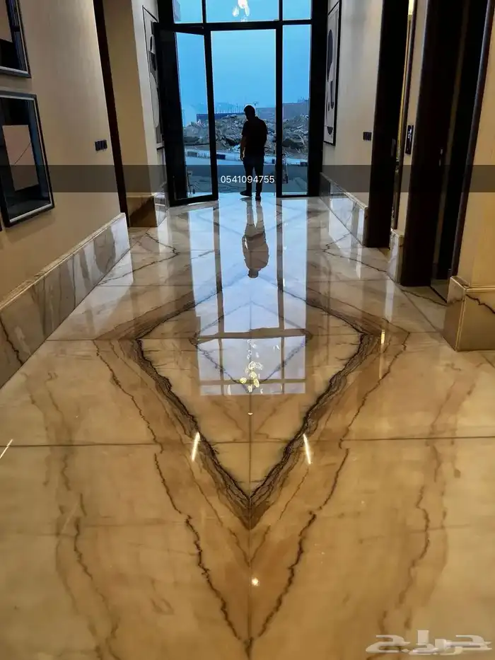 جلي بلاط جلي الرخام وتلميع الأدراج 0