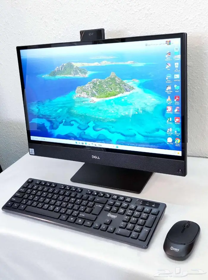 كمبيوتر مكتبي_الكل في واحد_دل DELL_لمس_Core i5_أخو الجديد 5