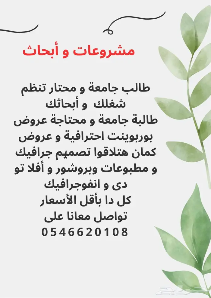 مشروعات و أبحاث و سيرة ذاتية 0
