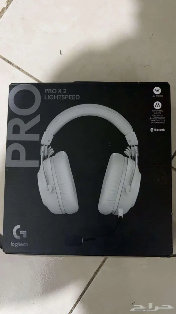 تتميز سماعة الألعاب اللاسلكية Logitech PRO X 2 LIGHTSPEED 1