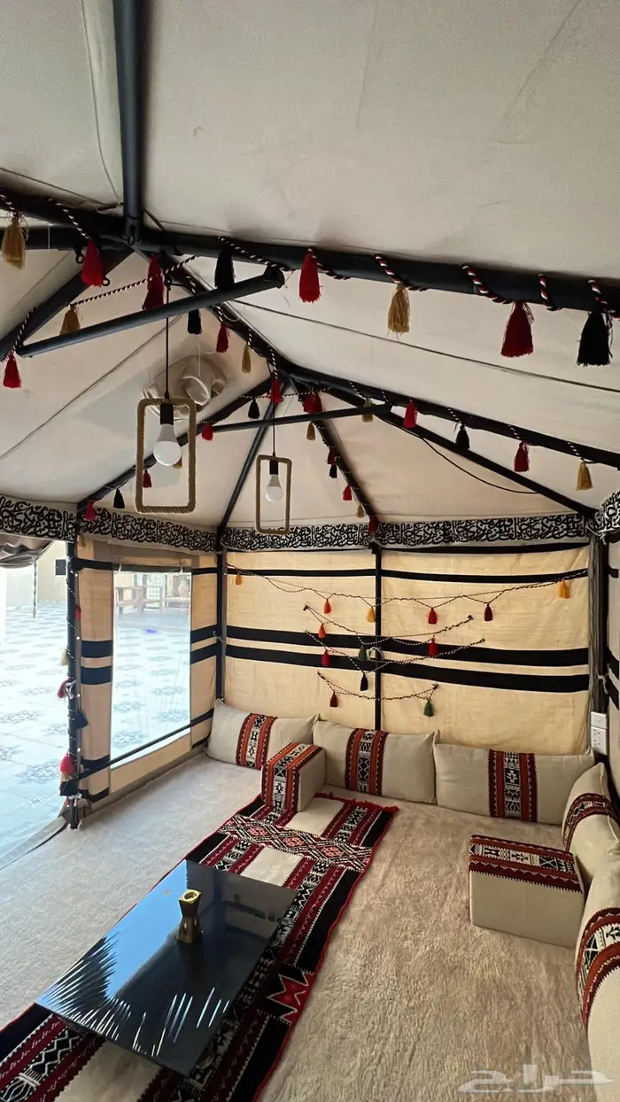 خيمه جديده مع الاثاث 0