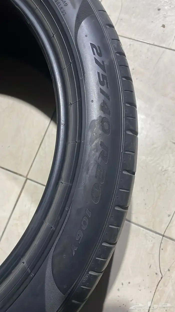 275 40 20 كفرين بيرلي نضيف 3