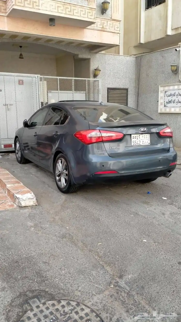 كيا سيراتو 2014فل كامل بصمه فتحه سقف مرايات ضم جنوط 1