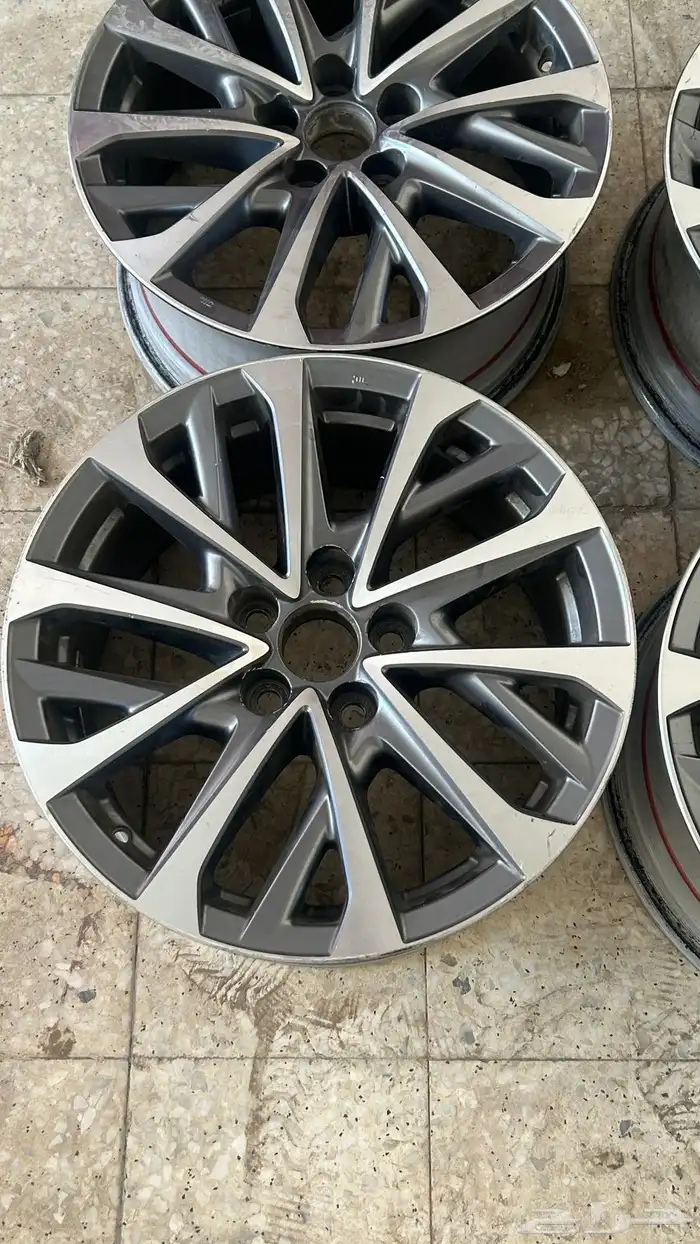 طقم جنوط لكزس ES 2021 مقاس 17 2