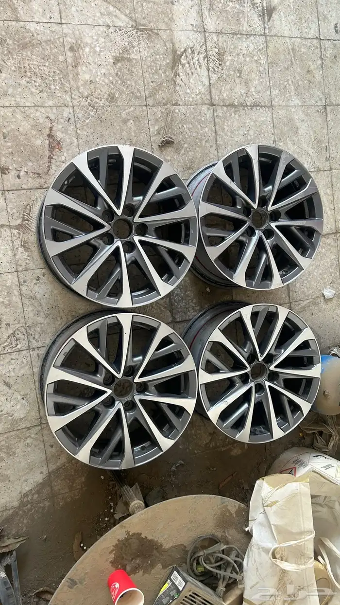 طقم جنوط لكزس ES 2021 مقاس 17 3