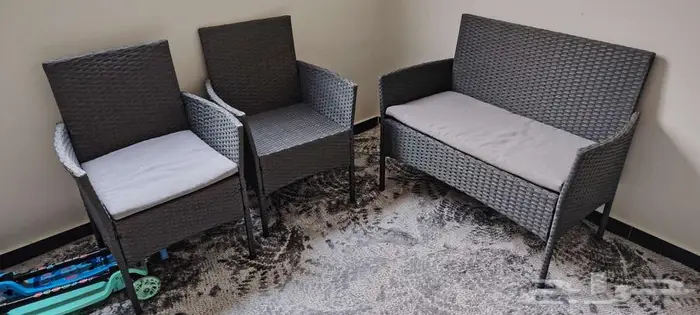 طقم من الراتان 0