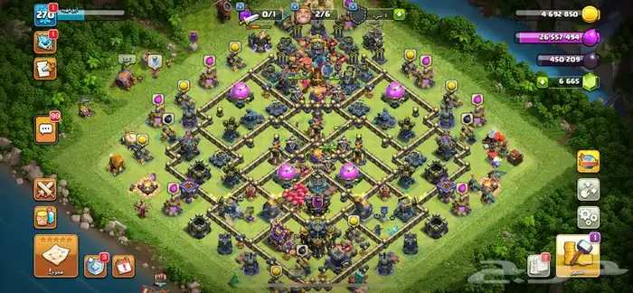 كلاش اوف كلانس تاون 17 فل ماكس 6