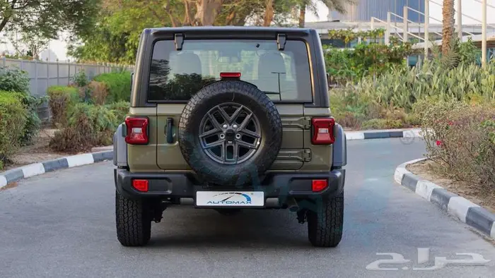 جيب رانجلر انلمتد سبورت اس 2025 خليجي اصفار مع ضمان الوكيل 6