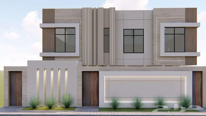 تصميم واجهات ثري دي 5