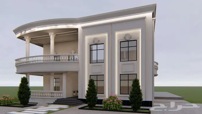 تصميم واجهات ثري دي 7