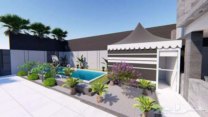 تصميم واجهات ثري دي 3